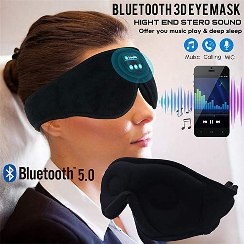 CircuitTech DreamSound Pro sleep mask Bluetooth speaker detail close-up