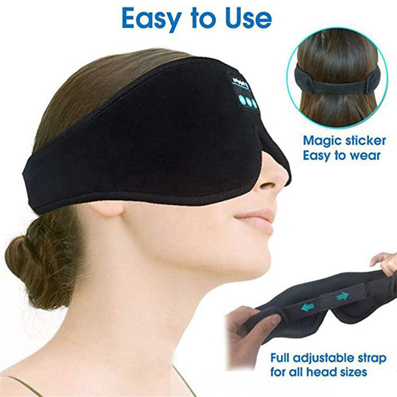 CircuitTech DreamSound Pro sleep mask USB charging cable included