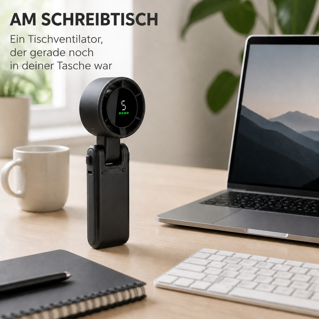 AeroJet Mini am Schreibtisch